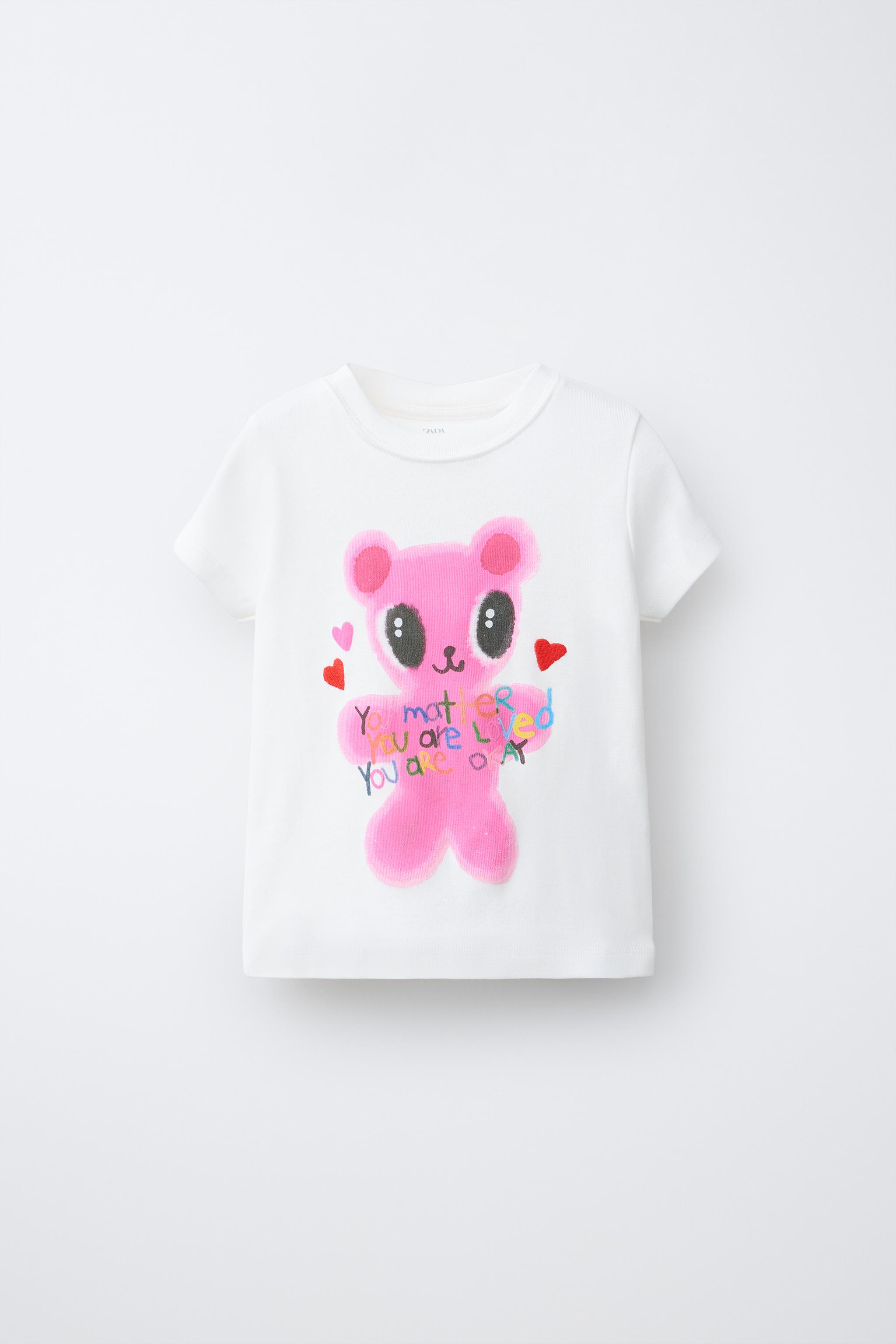 BEAR PRINT T-SHIRT